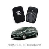 Toyota Vitz Premium PVC Silicone Key Cover Durable Protection Case